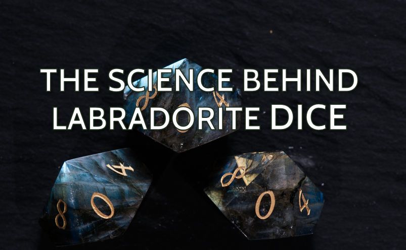 Unveiling The Magic Behind Labradorite Dice– Gemstone Dice