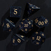 Blue Sandstone Gemstone Dice Set - Gemstone Dice