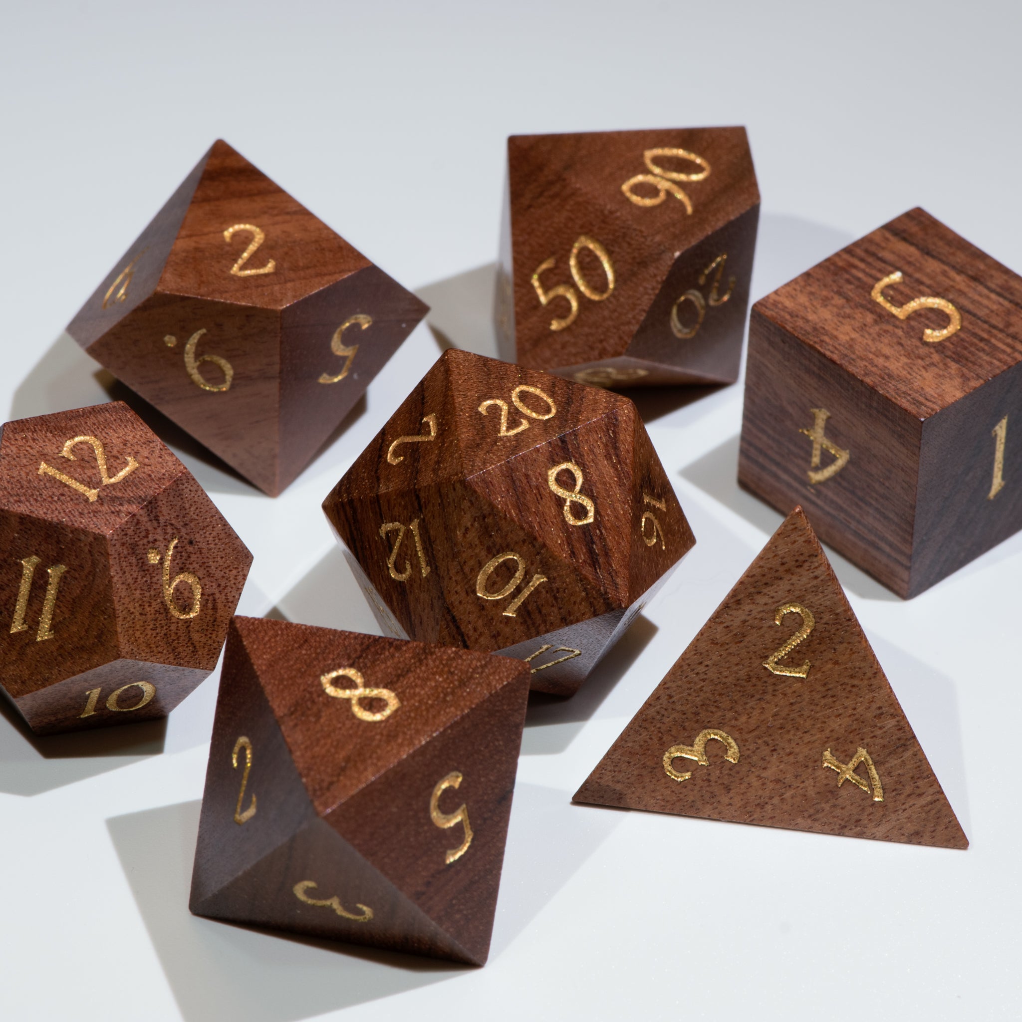 Wildmoss Dice Set (Ipe Wood, Limited Edition)
