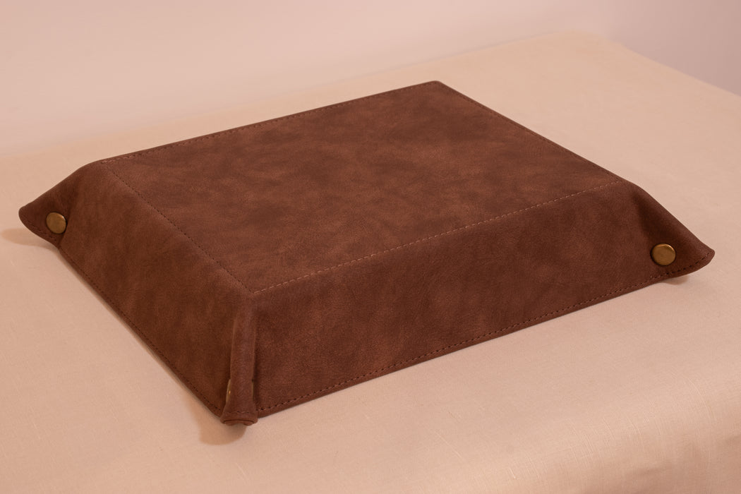 Premium Faux Leather Dice Tray Bottom - Gemstone Dice