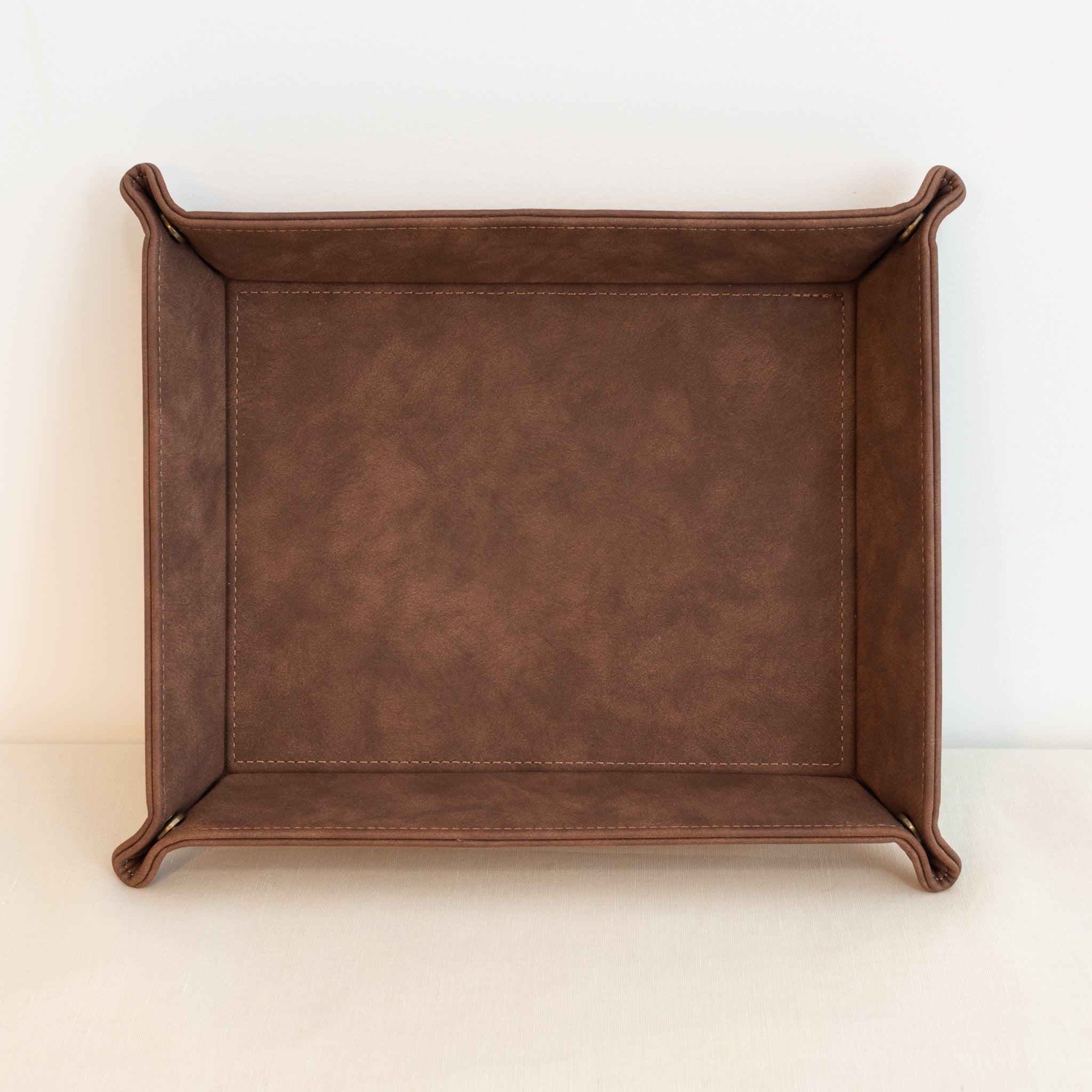 Premium Faux Leather Dice Tray