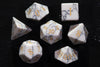 White Howlite Dice Set - Gemstone Dice
